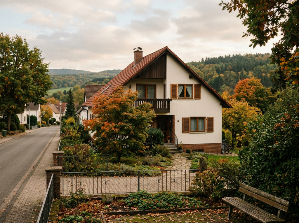 Freistehendes Einfamilienhaus in einem Taunus-Dorf