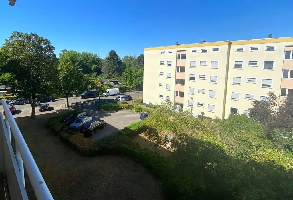 Ausblick Balkon
