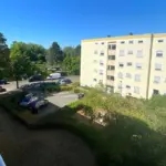 Ausblick Balkon