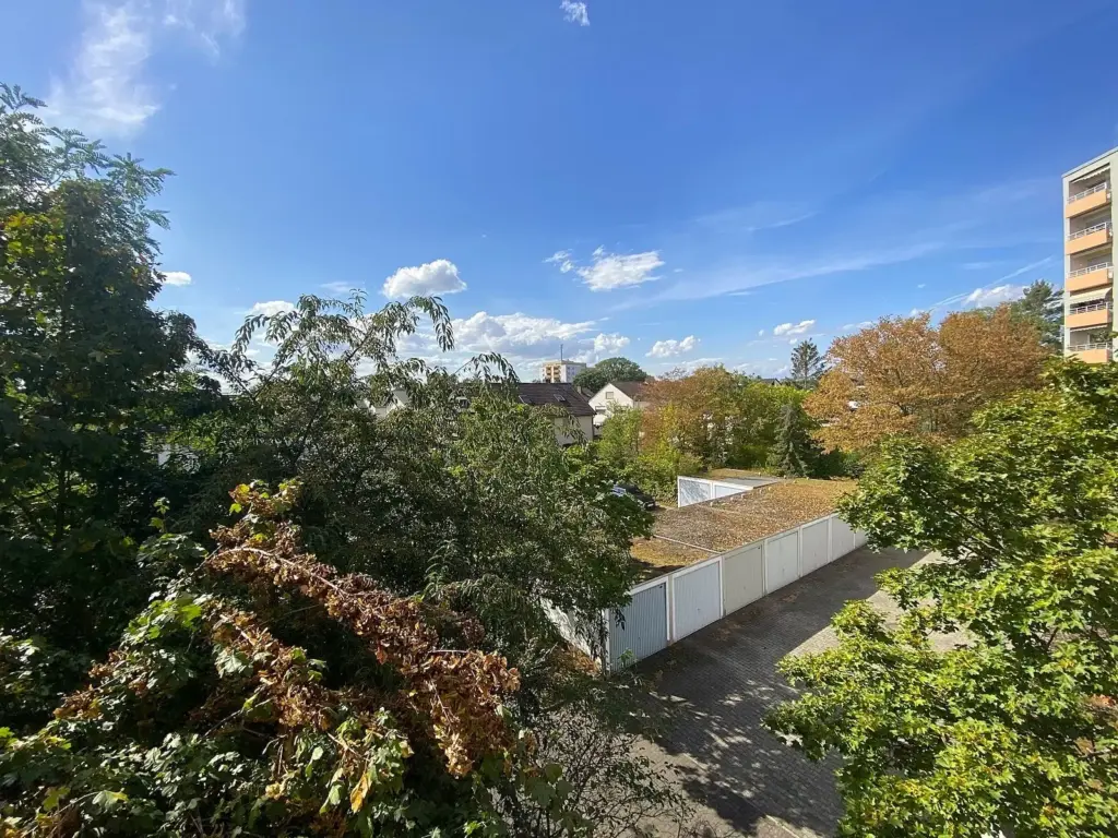 Ausblick Balkon