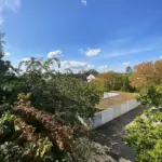 Ausblick Balkon